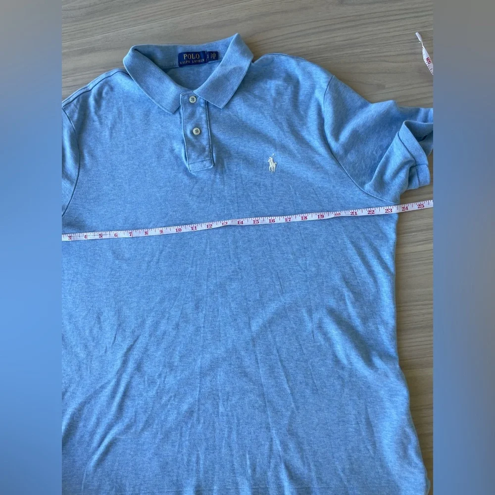 Ralph Lauren Classic Blue Polo Shirt